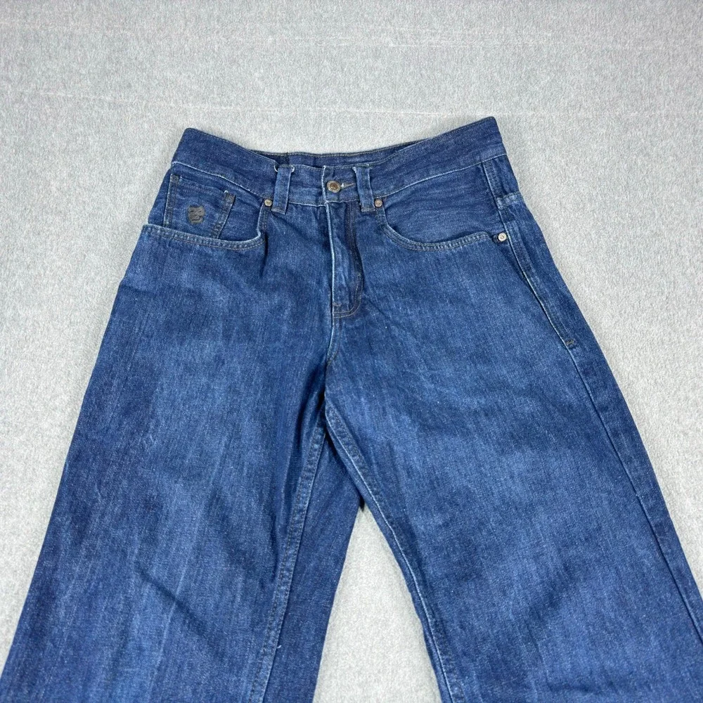 Vintage Rocawear Jeans Mens 32x29 Blue Dark Wash‎ Cotton Classic Baggy Y2K